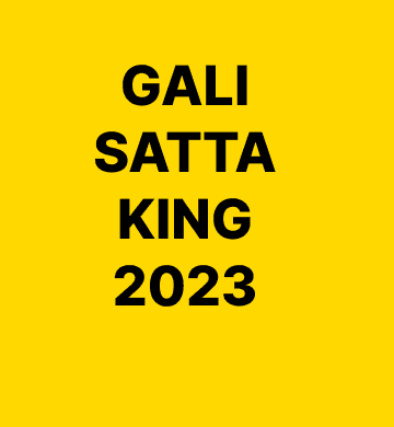 What is Gali Satta King, and Why Does It Hold People in Awe? How to Safeguard Your Finances in the Realm of Satta King.
